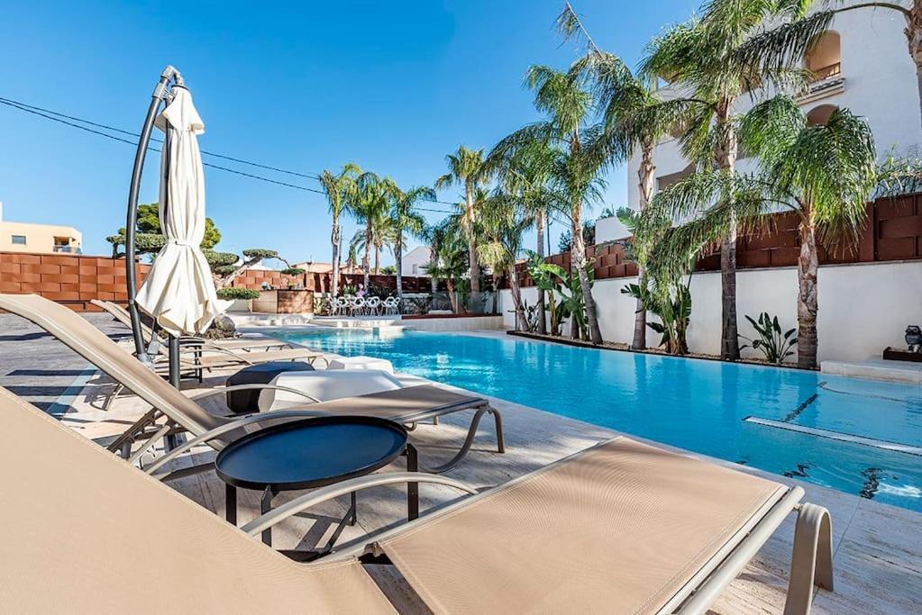 Appartamento Luxury Casa Con Piscina, Wifi, 150M Dal Mare Miami Playa Esterno foto